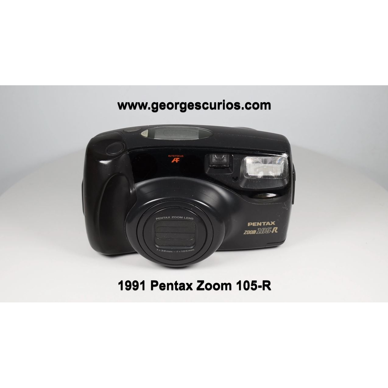 1991 Pentax Zoom 105-R – 35mm Film Camera