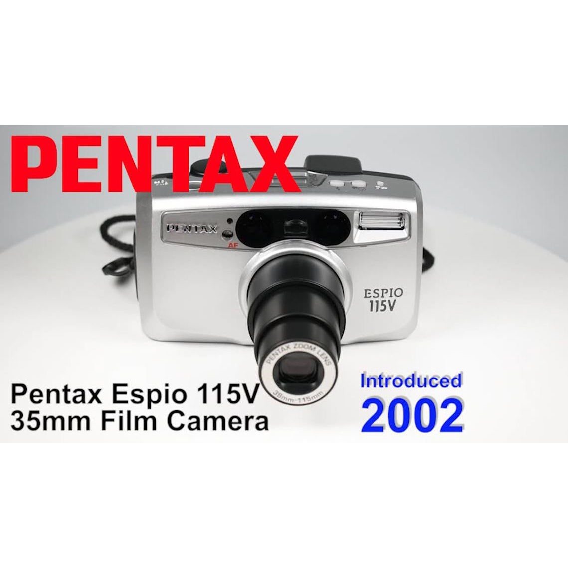 2002 Pentax Espio 115V – 35mm Film Camera