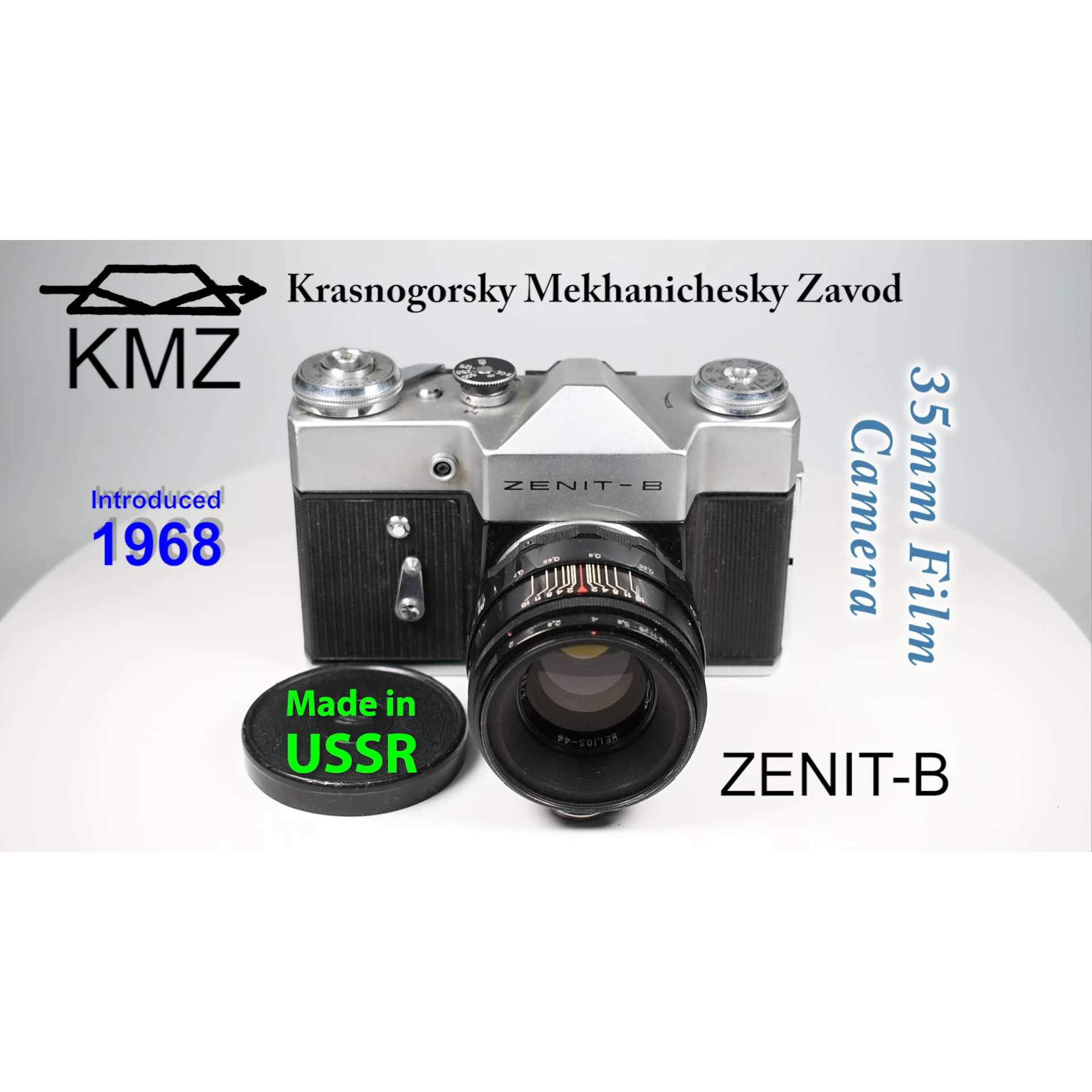 1968 KMZ Zenit-B – 35mm Film Camera