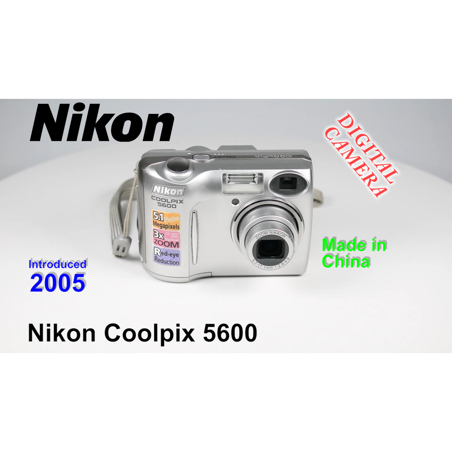 2005 Nikon COOLPIX 5600 – Digital Camera