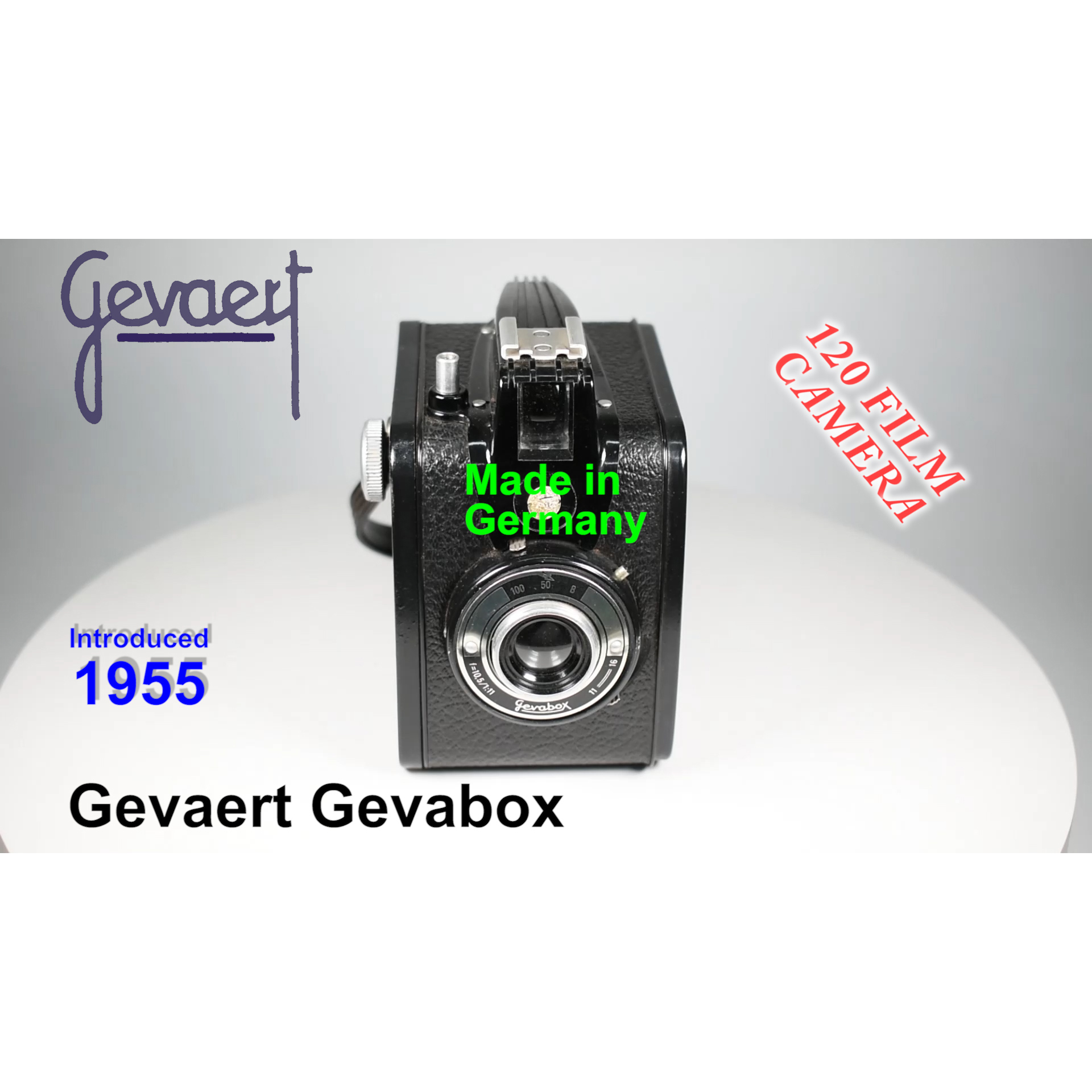 1955 Gevaert Gevabox – 120 Film Camera