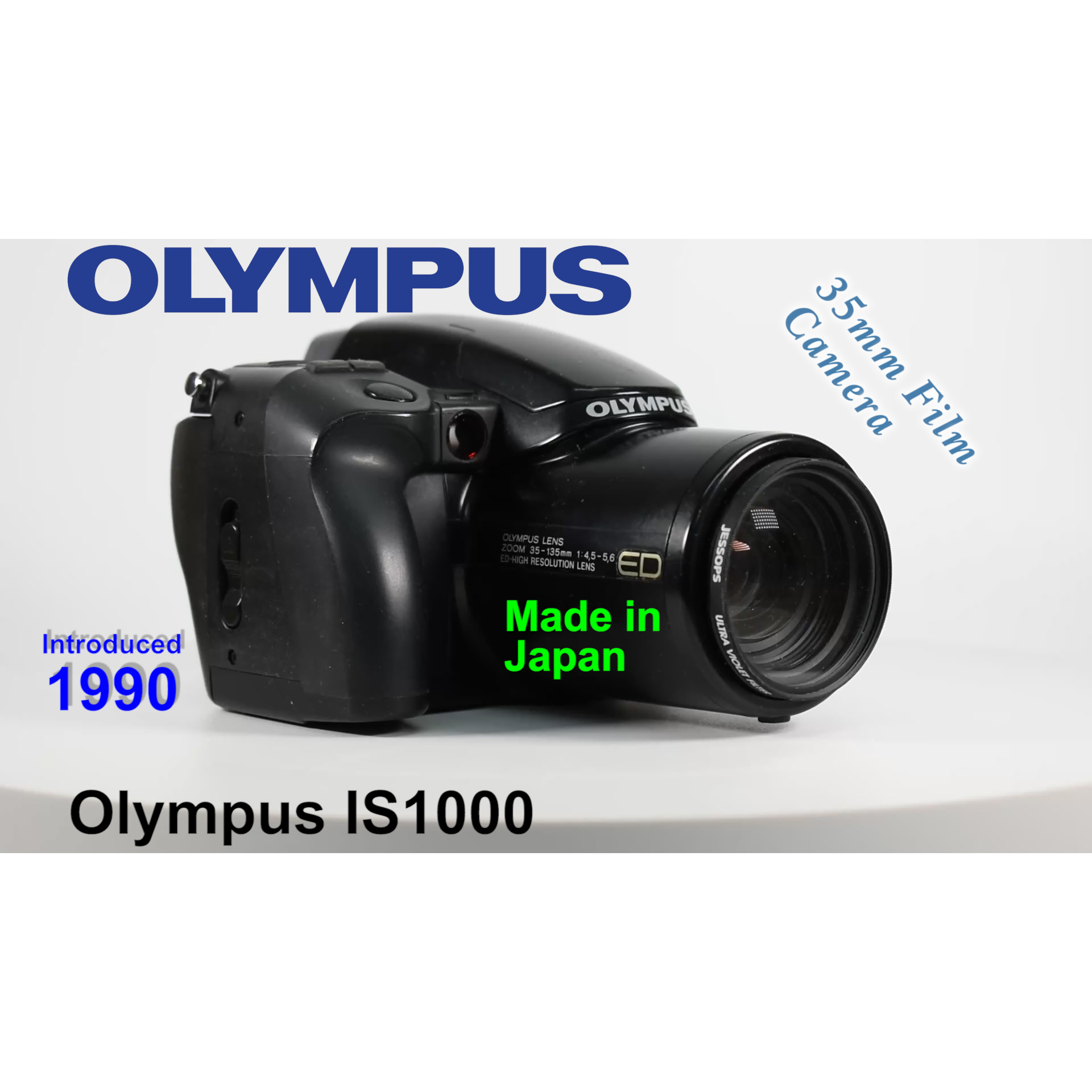 1990 Olympus IS1000 – 35mm Film Camera