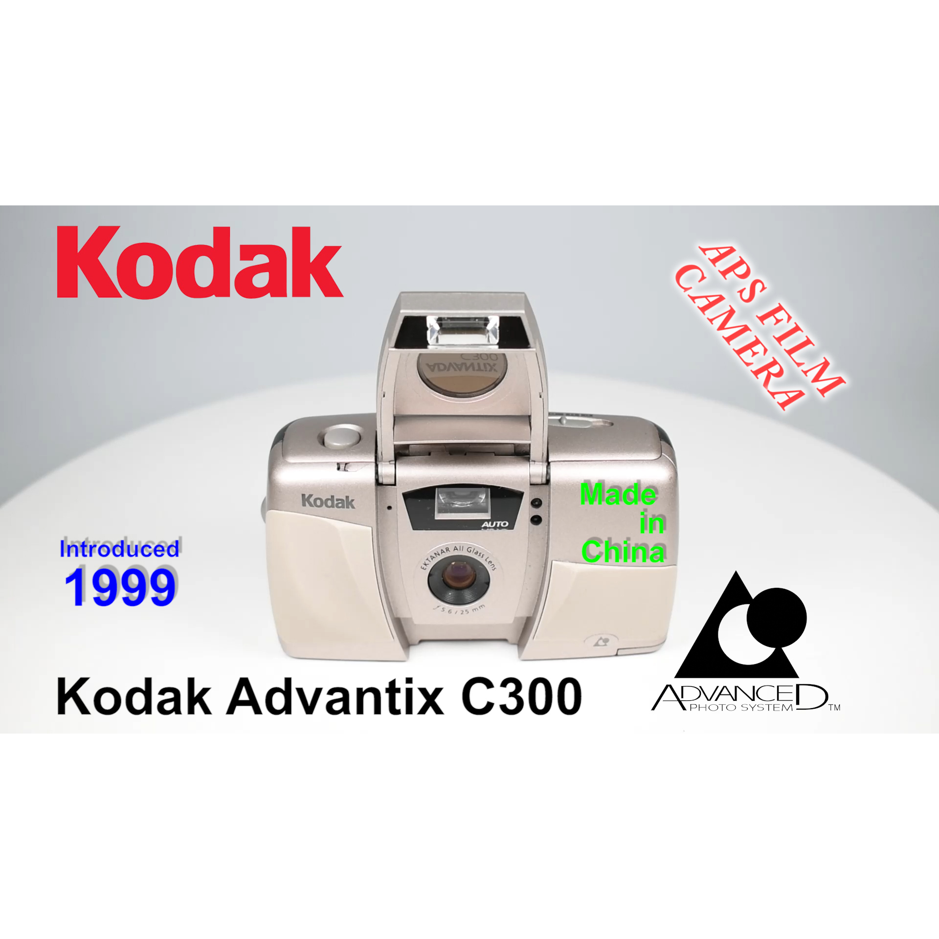 1999 Kodak Advantix C300 – APS Film Camera