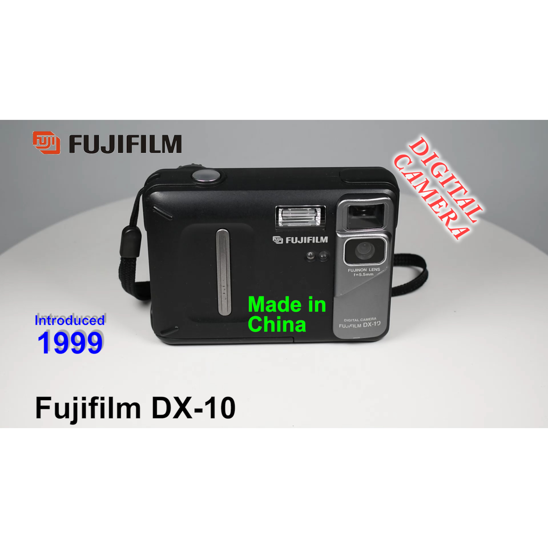 1999 Fujifilm DX-10 – Digital Camera
