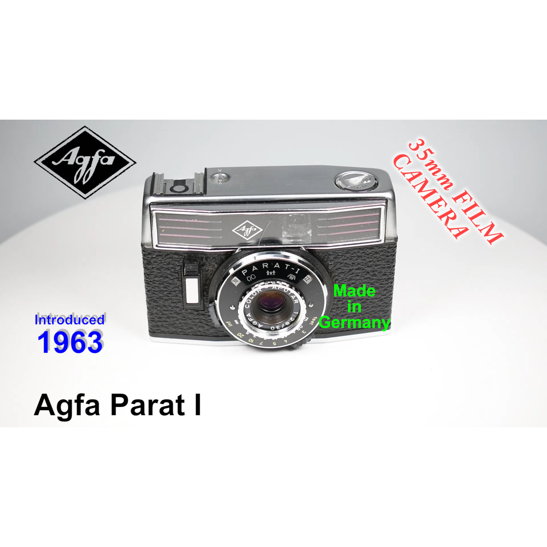 1963 Agfa Parat I – 35mm Film Camera