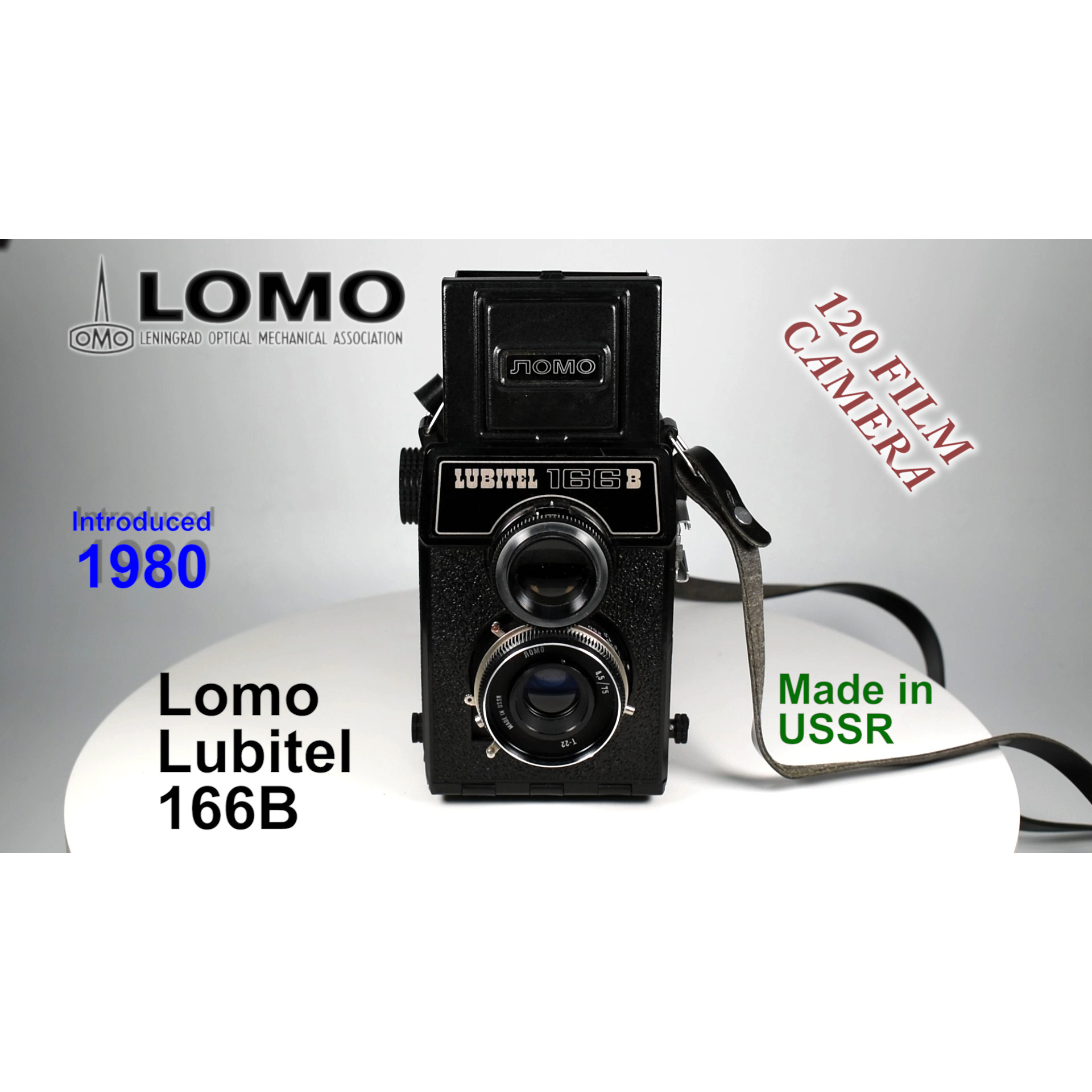 1980 Lomo Lubitel 166B – 120 Film Camera
