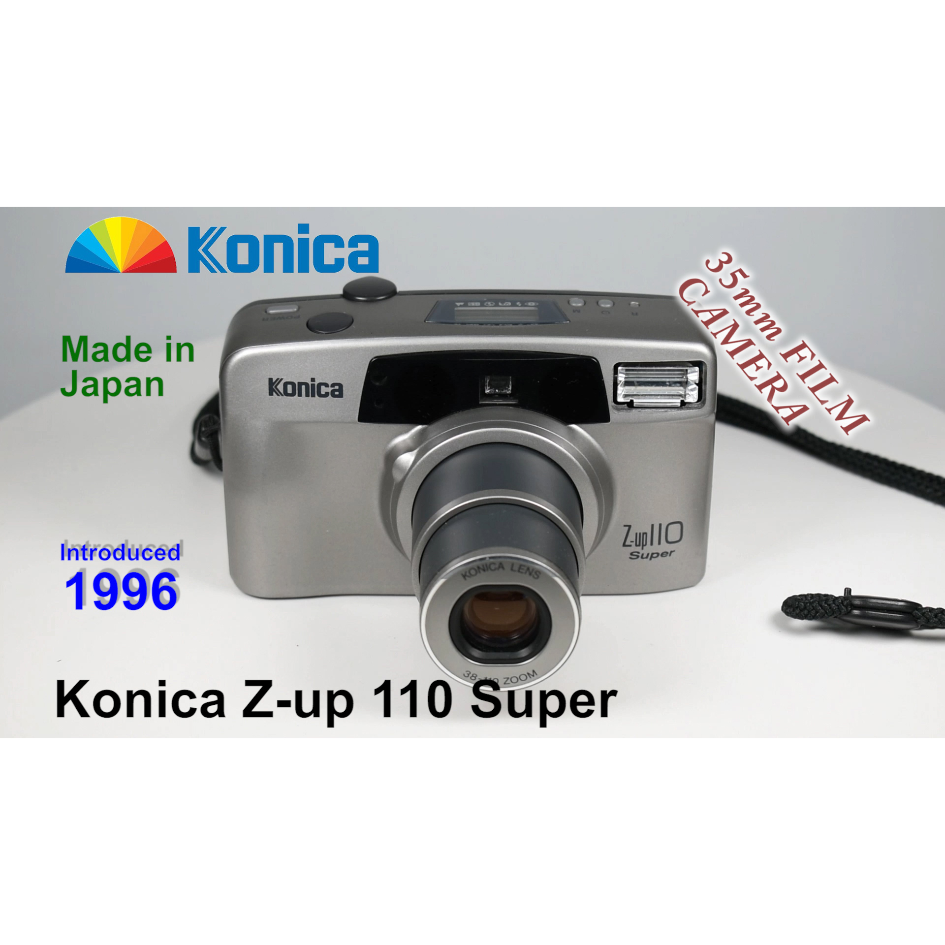 1996 Konica Z-up 110 Super - 35mm Film Camera