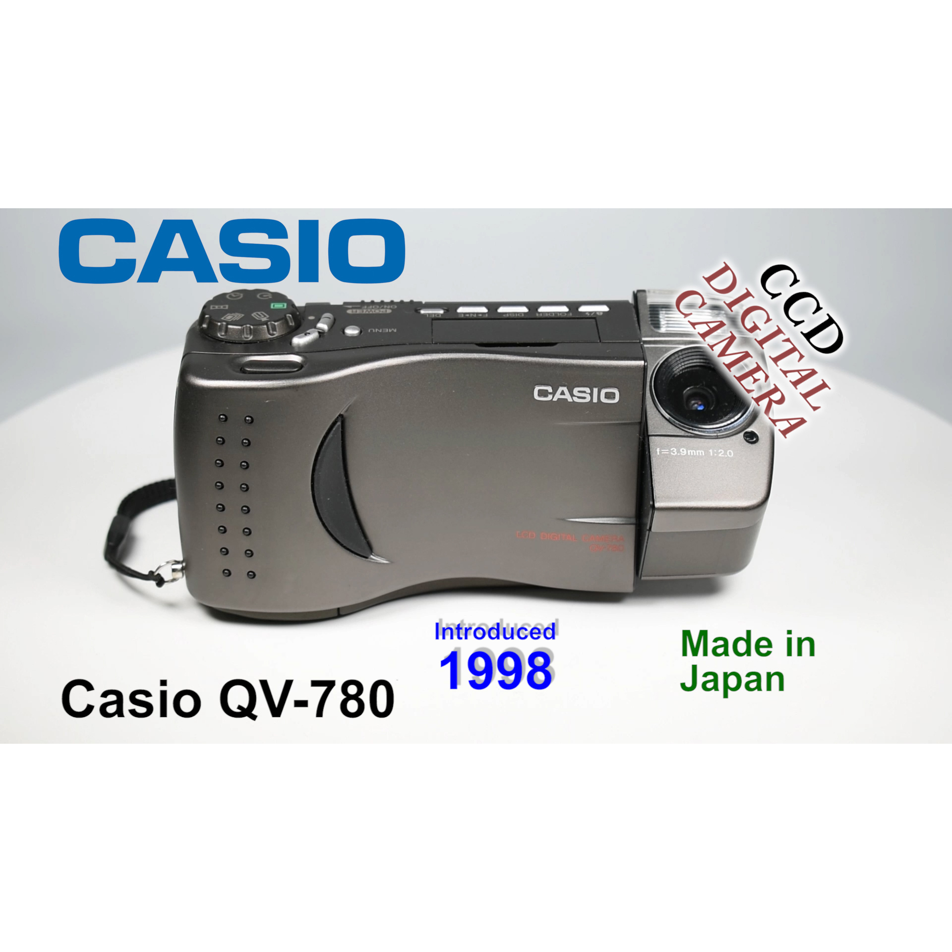 1998 Casio QV-780 – CCD Digital Camera