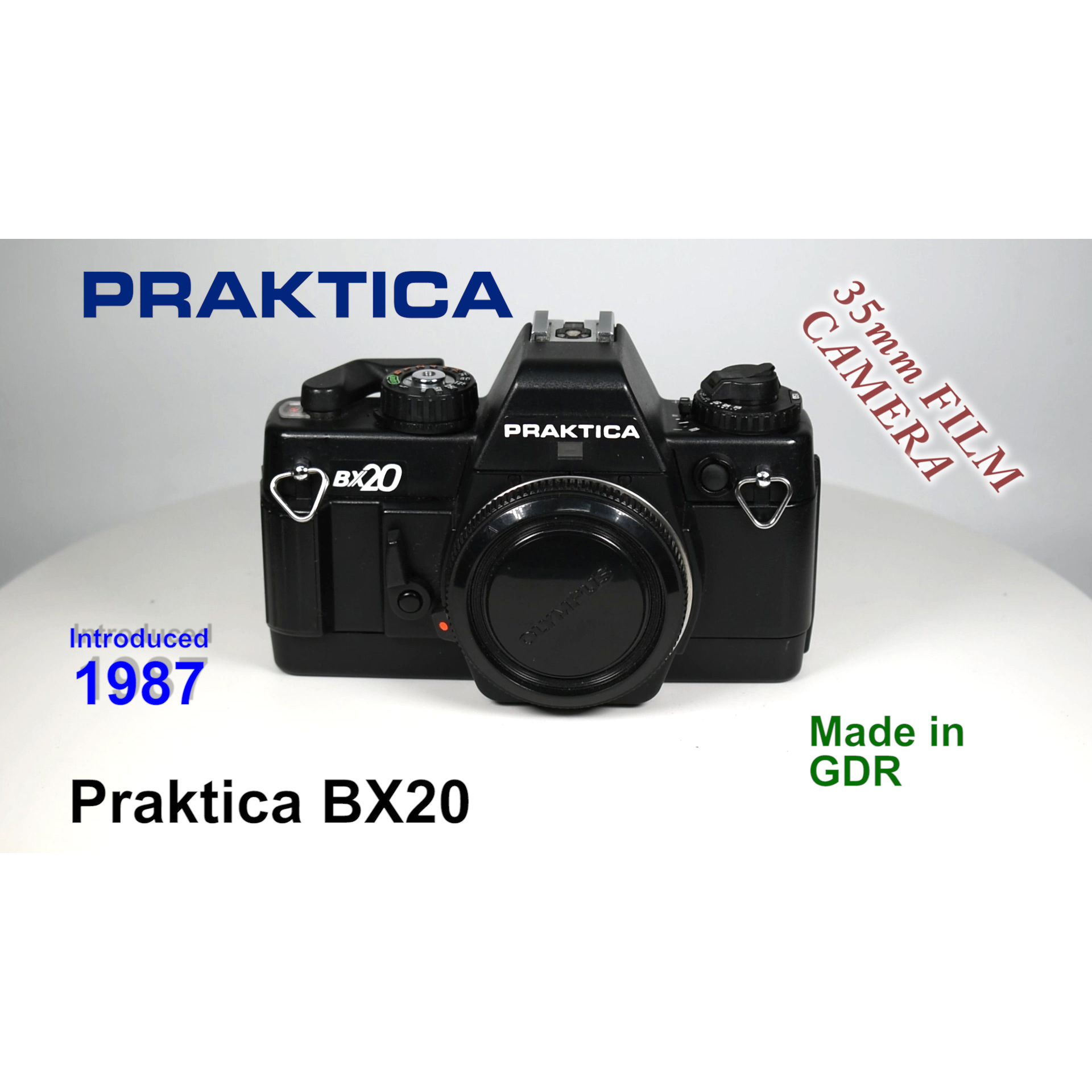 1987 Praktica BX20 – 35mm Film Camera