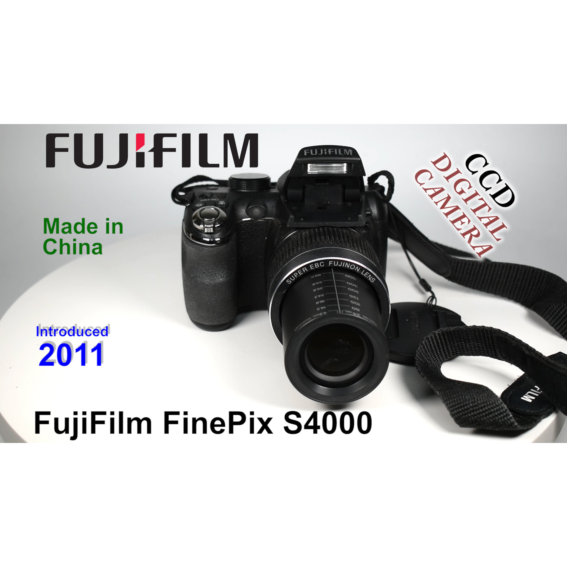2011 Fujifilm FinePix S4000 – CCD Digital Camera