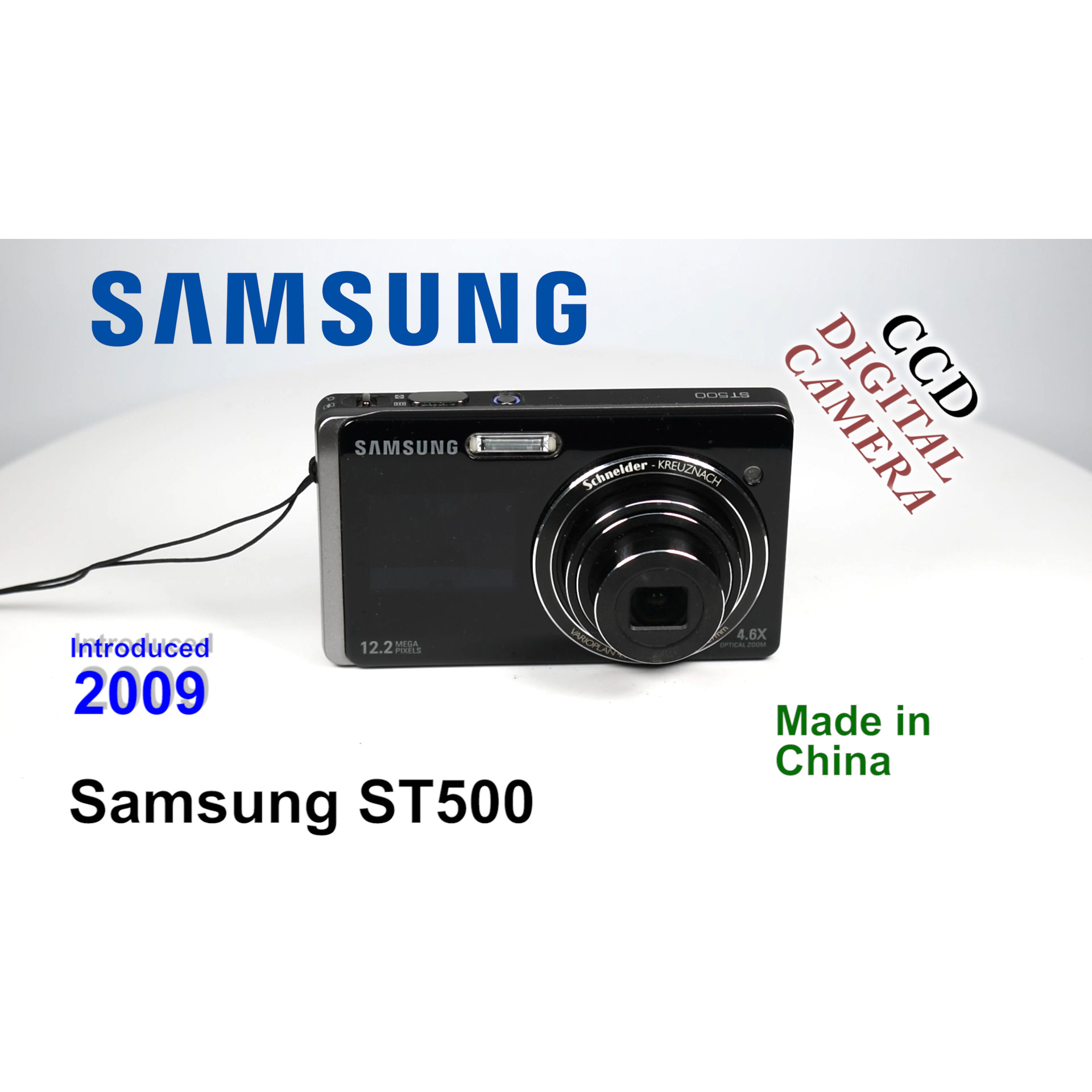 2009 Samsung ST500 – CCD Digital Camera