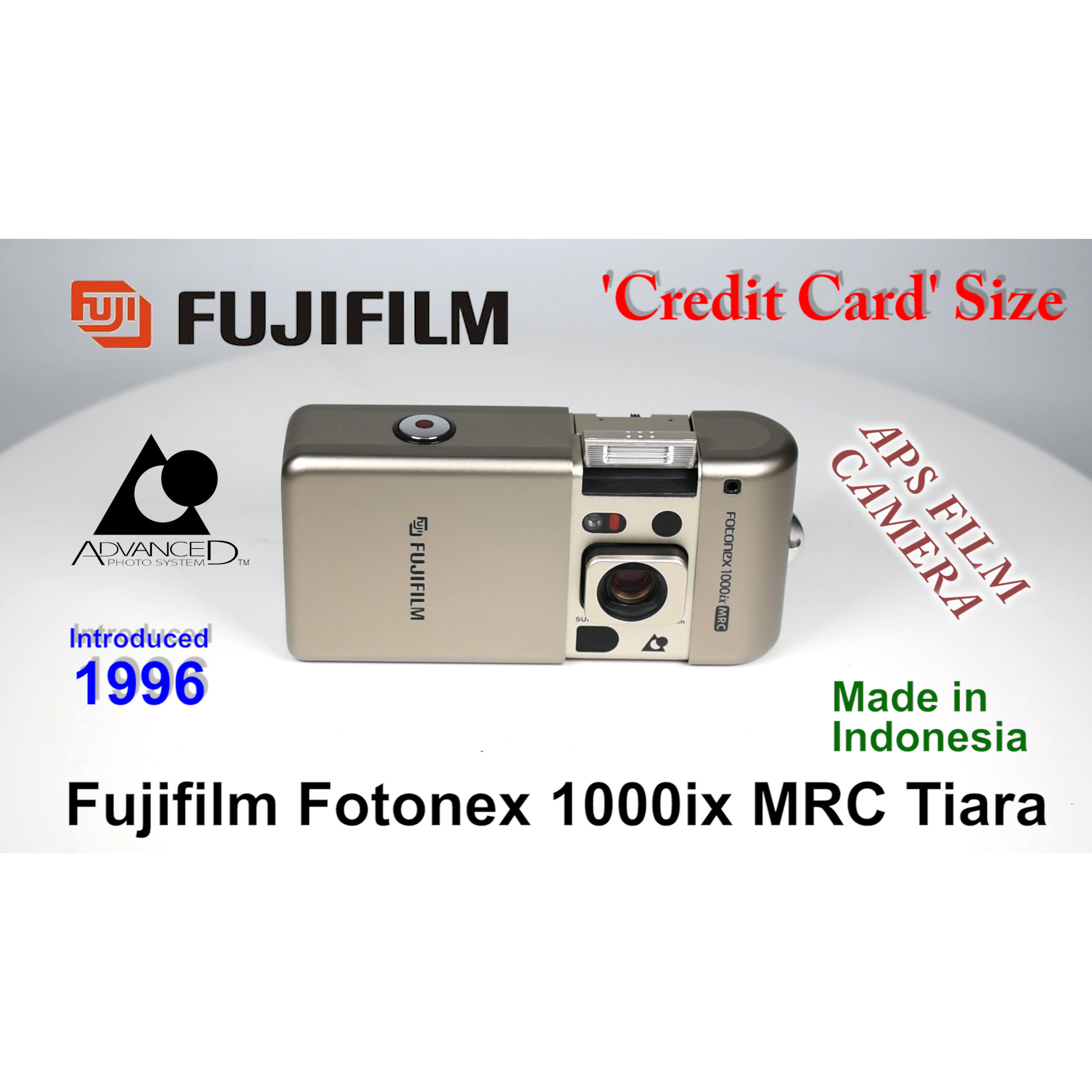 1996 Fujifilm Fotonex 1000ix MRC Tiara – APS Film Camera