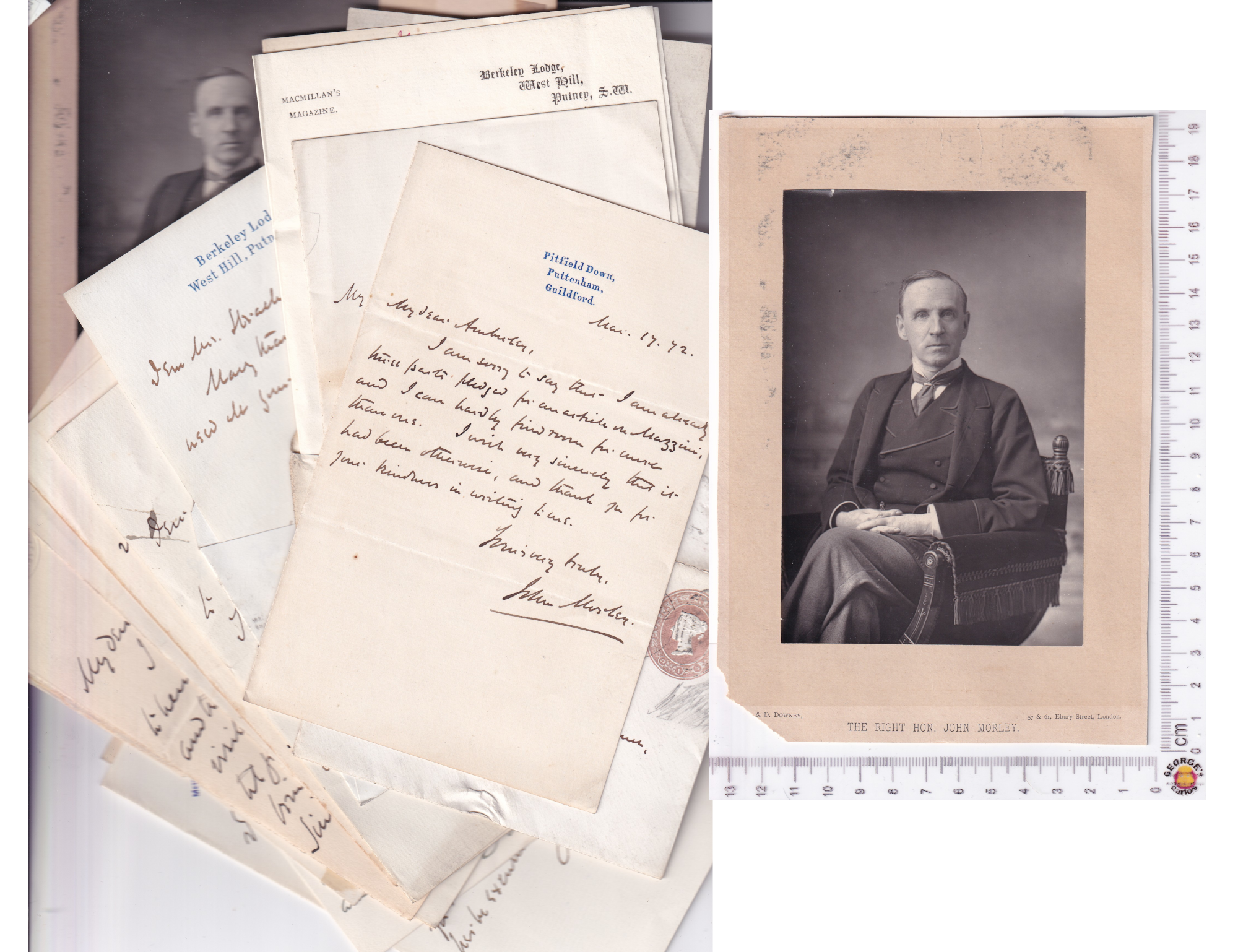 50 Years in Letters: The Viscount John Morley of Blackburn Correspondence, 1878–1922 — inc Suffragist Interest
