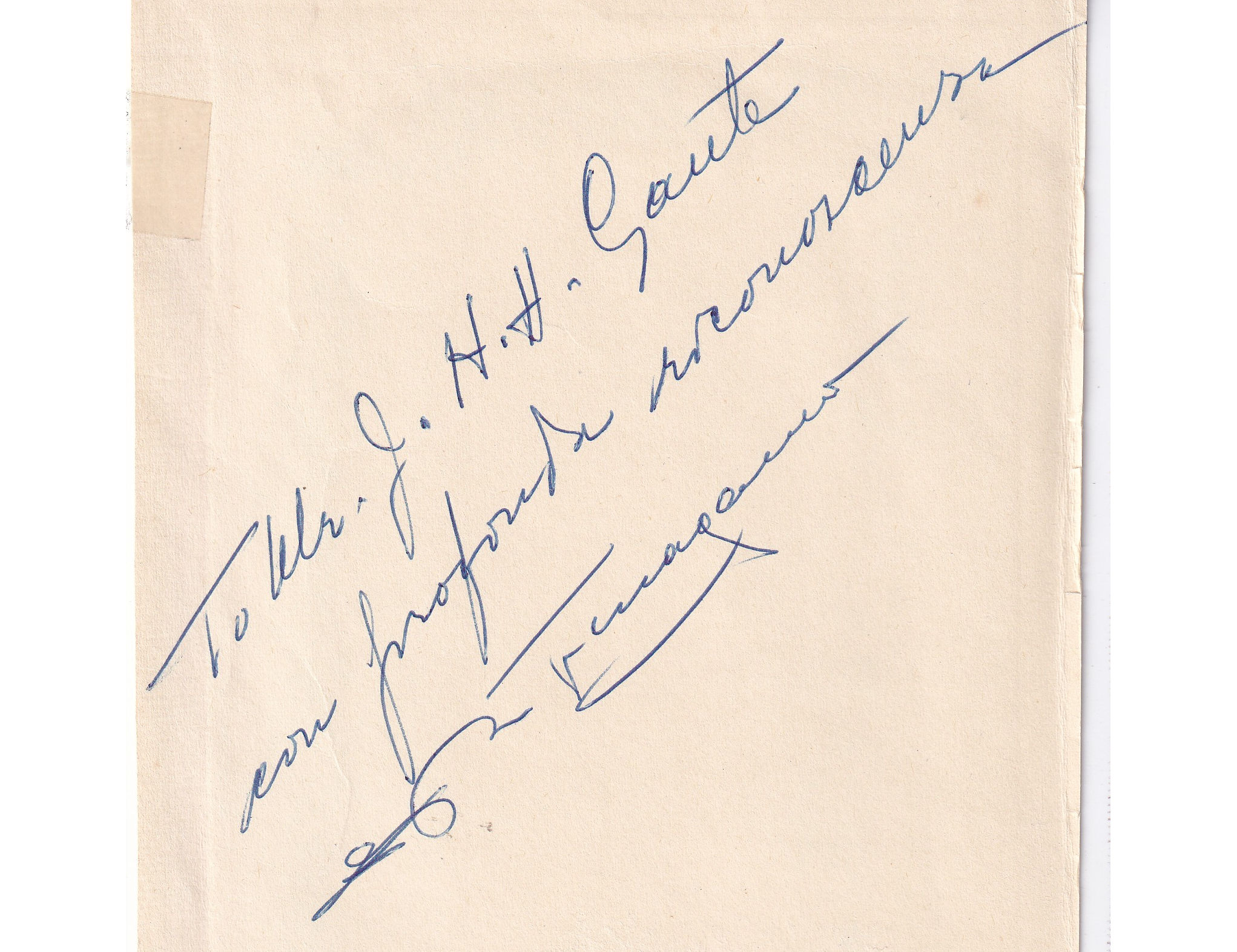 Salvatore Ferragamo Autograph 1950s Signature Italian Fashion Shoe Designer