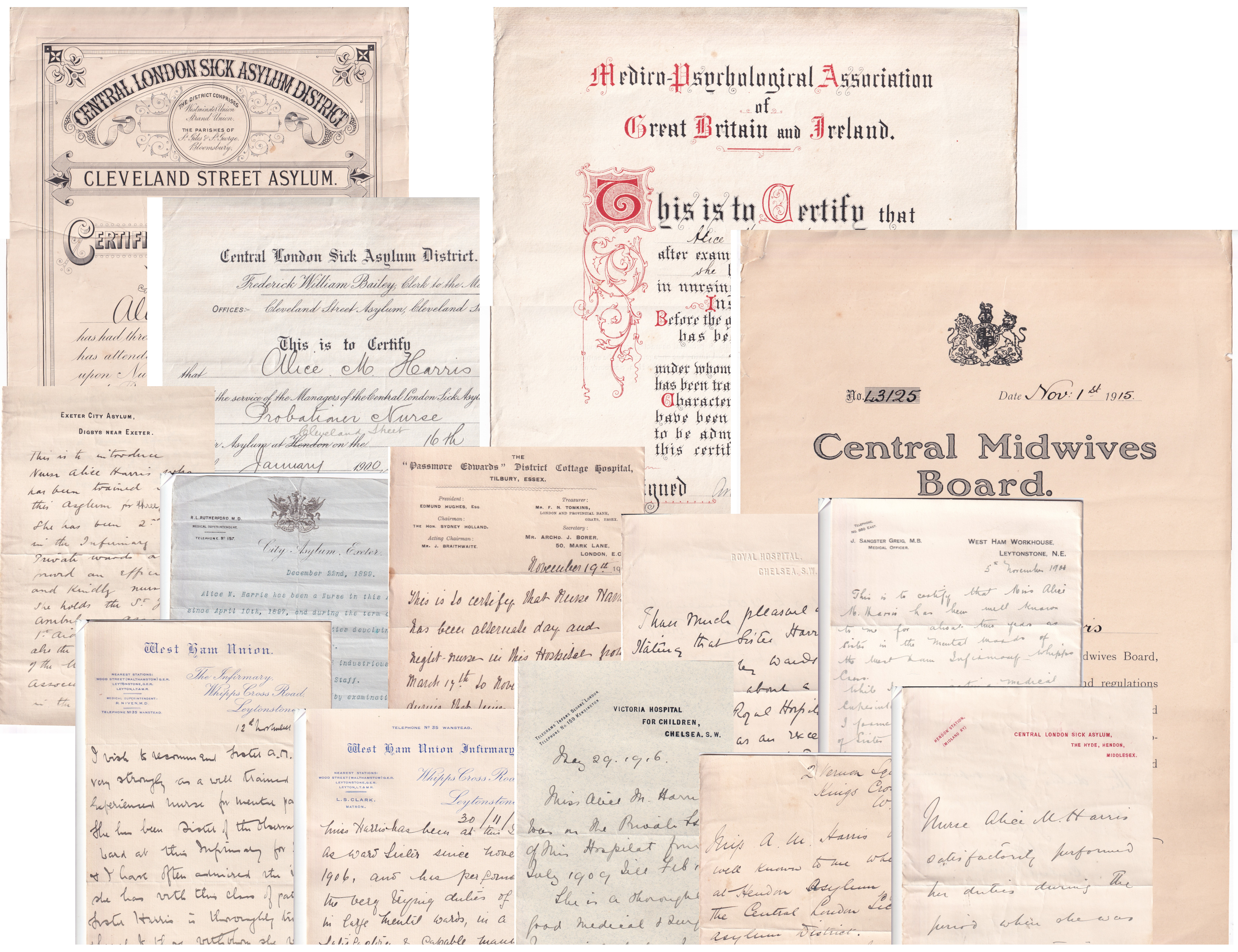 From Asylum Nurse to Midwife: The Career of Alice Maud Harris, 1897-1916